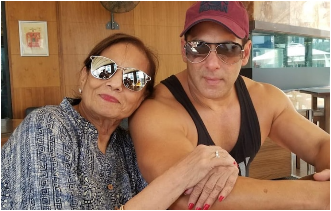Salman Khan and his Mother