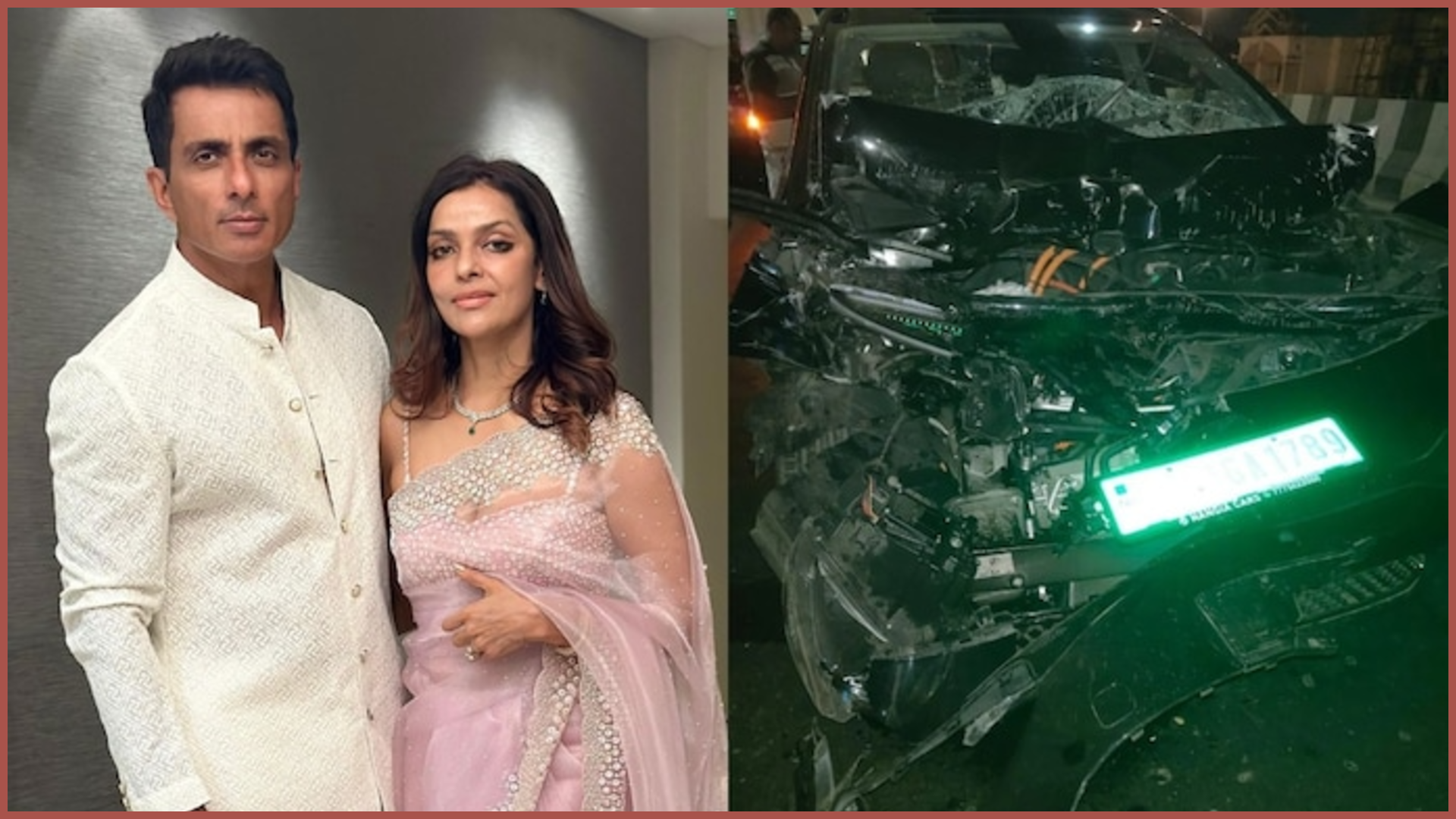 Sonu Sood's Car Accident