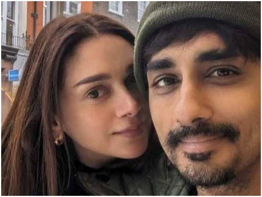 Aditi rao hydari and Siddharth