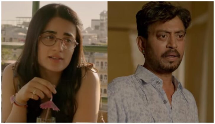 Irrfan khan and Radhika Madan
