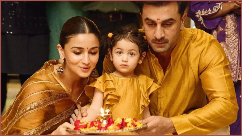 Ranbir & Alia with her Daughter