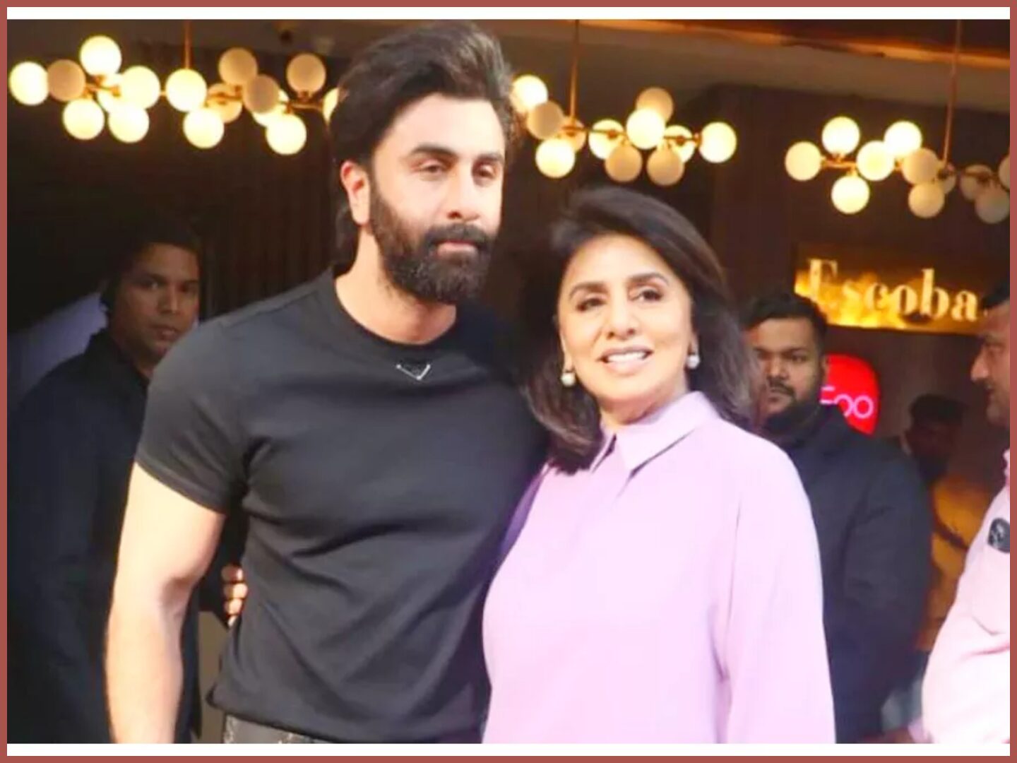 Ranbir kapoor & Neetu Kapoor