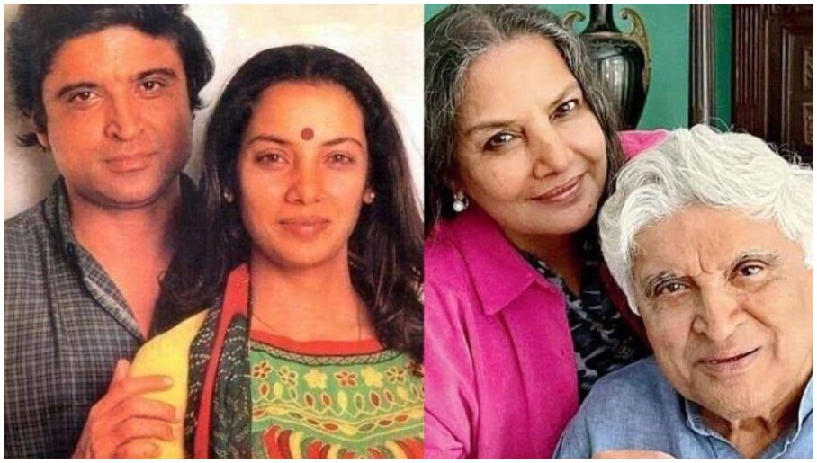 Shabana azmi and Javed akhtar