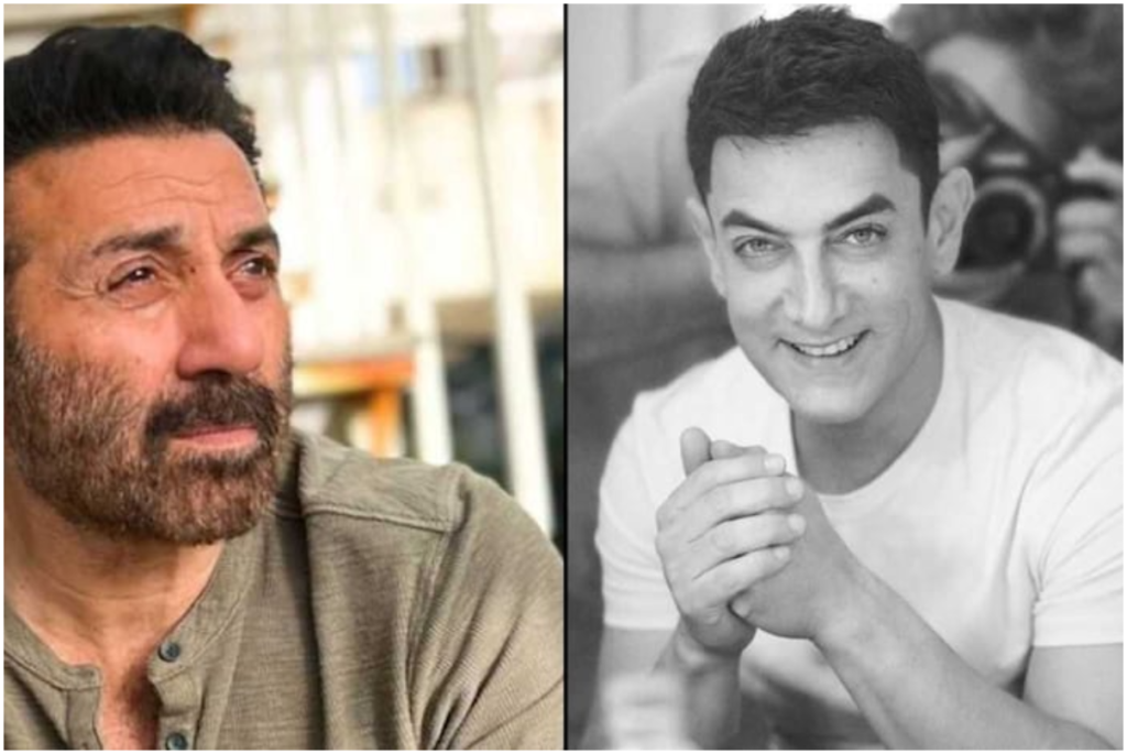 Sunny Deol & Amir Khan
