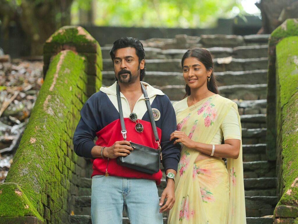 Suriya and Pooja Hegde Retro