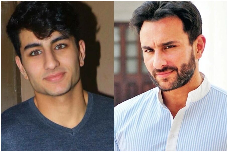 Saif and Ibrahim ali khan