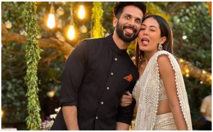 Shahid Kapoor and Mira Rajput