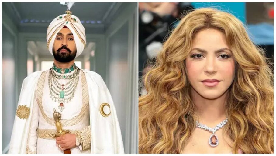 Diljit Dosanjh and Shakira